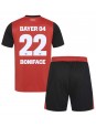 Otroške Nogometnih dresov Bayer Leverkusen Victor Boniface #22 Domači 2024-25 Kratki rokavi (+ hlače)